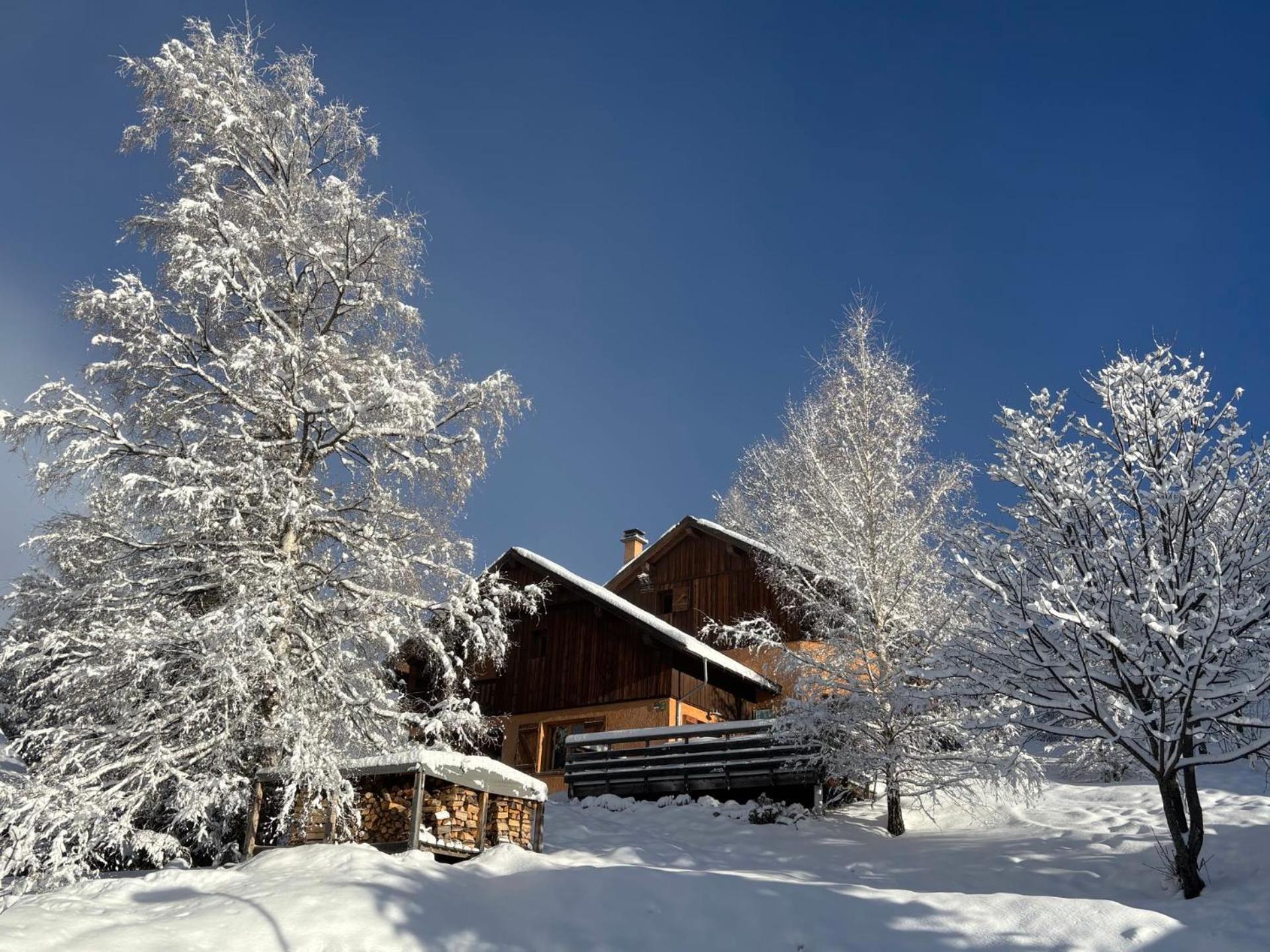 Chalet Rouge Ou Blanc Villard-Reculas Exterior foto