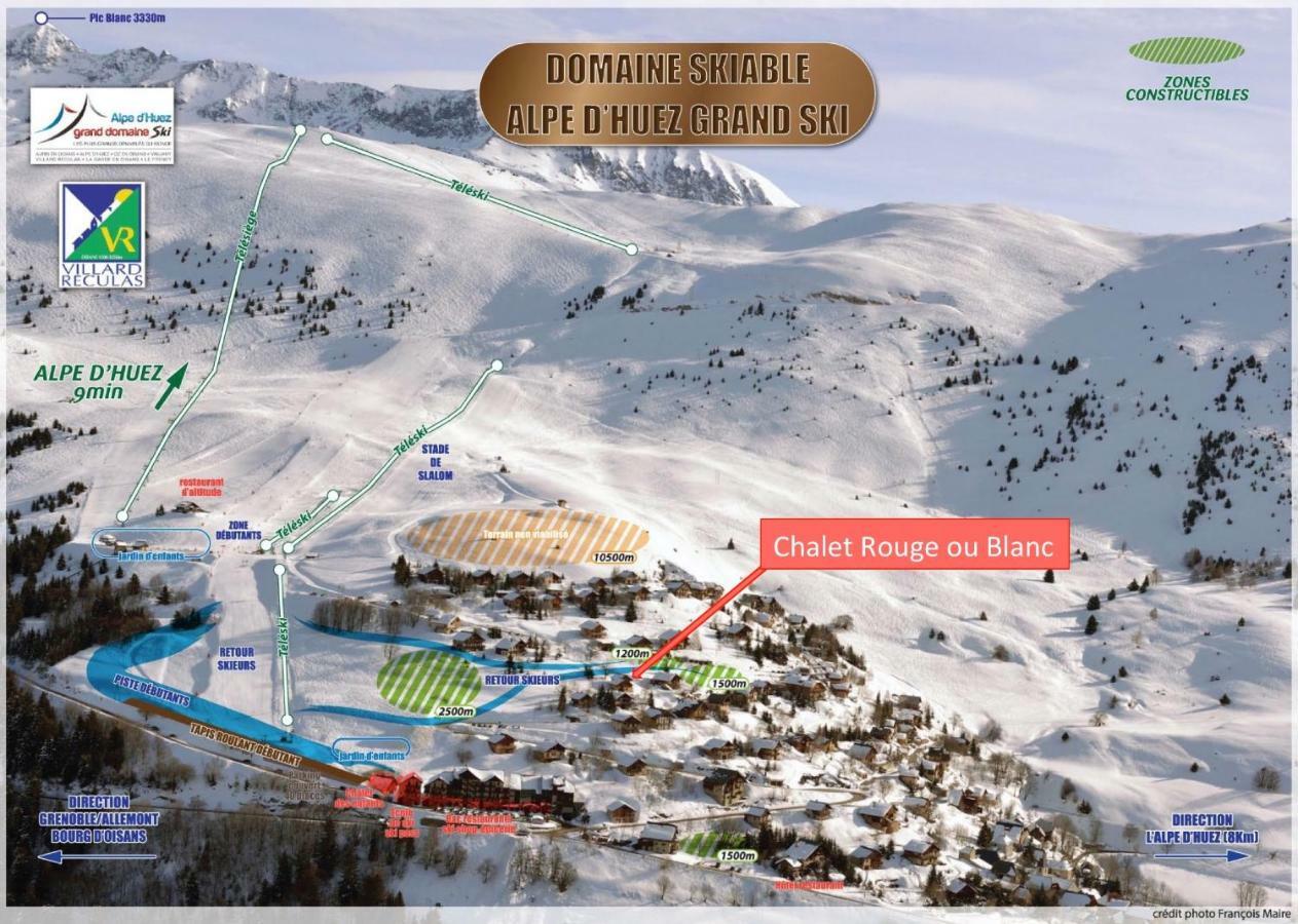 Chalet Rouge Ou Blanc Villard-Reculas Exterior foto